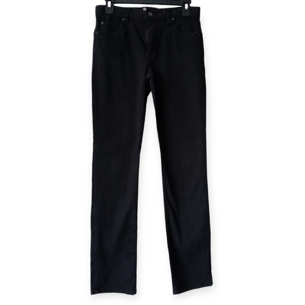 OLD NAVY MEN'S SKINNY JEANS. SIZE 28W/30L. COLOR BLACK.